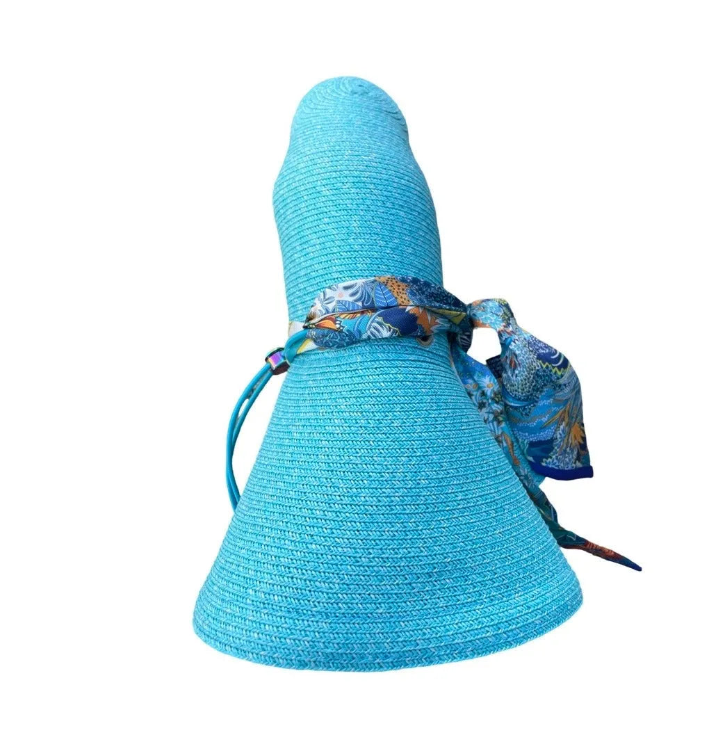 Big Ass Travel Sun Hat - Packable Wide Brim Straw