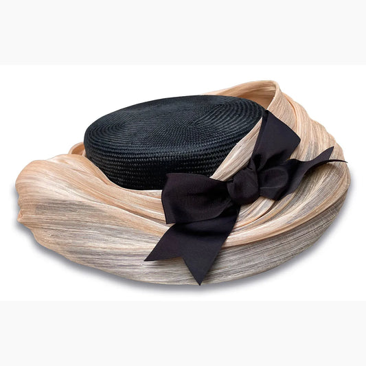 Dior Hatinator - Silk Abaca Mini Platter Fascinator