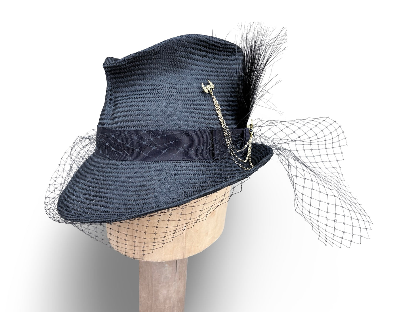 Dunk - Stylized Straw Fedora