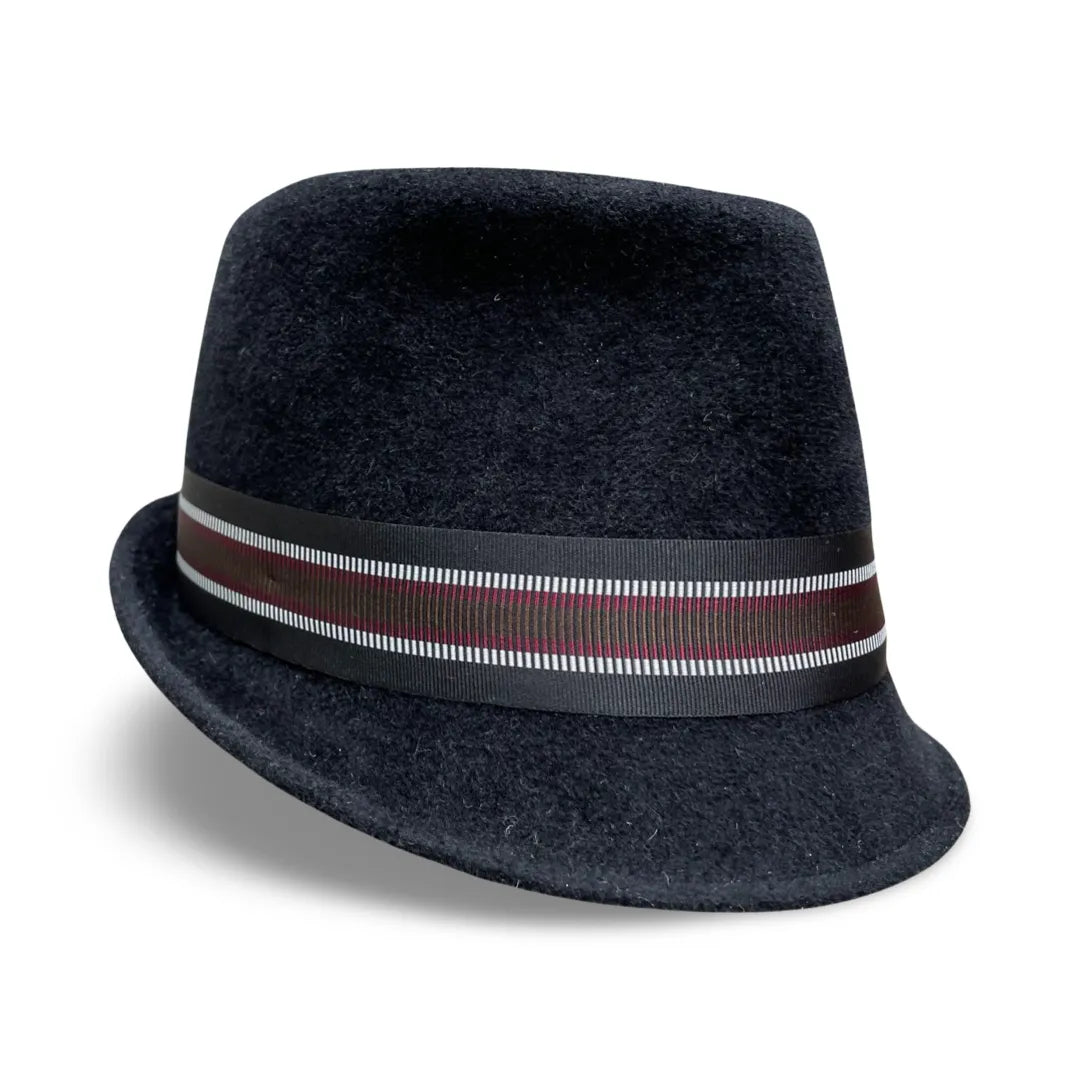 Justin - Fur Felt Porkpie Hat with Stingy Brim