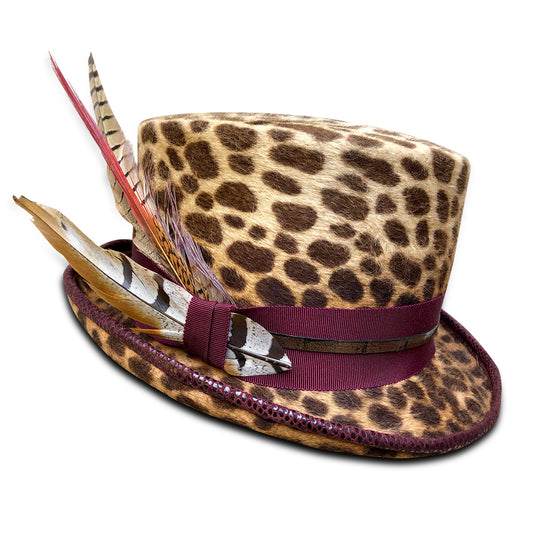 Coachman leopard top hat from Cha Cha's House of Ill Repute
