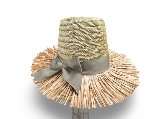Bewitched Straw Hat - Fringe Wide Brim Sun Hat