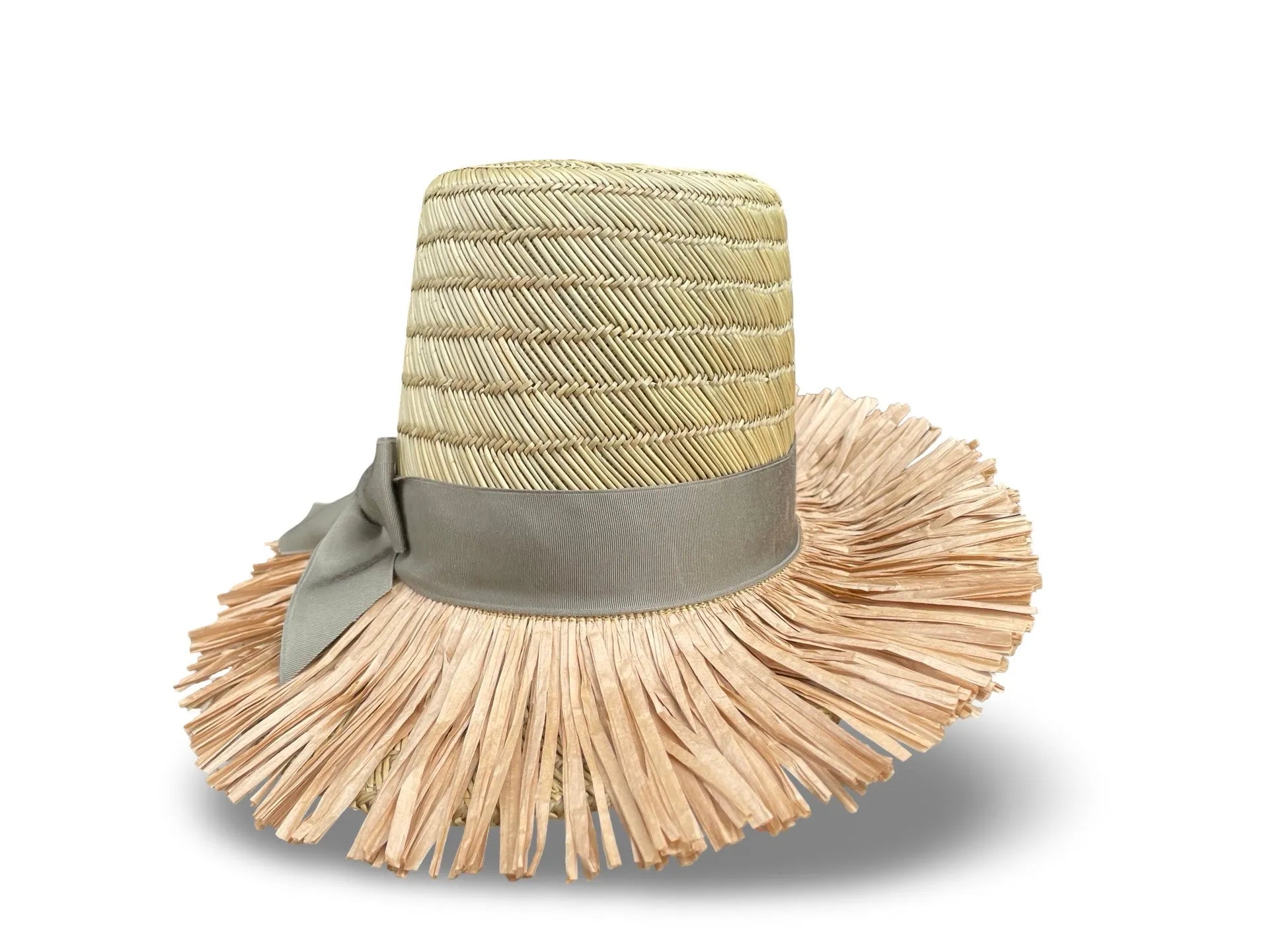 Bewitched Straw Hat - Fringe Wide Brim Sun Hat