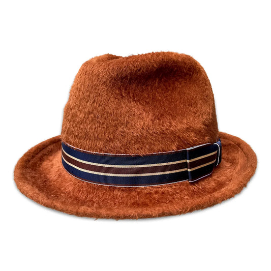 Billy - Tobacco Fur Felt Fedora with Stingy Brim