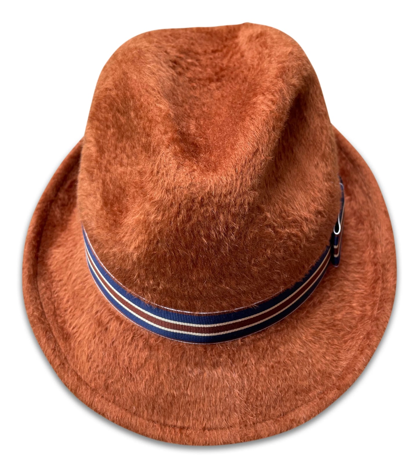 Billy - Tobacco Fur Felt Fedora with Stingy Brim