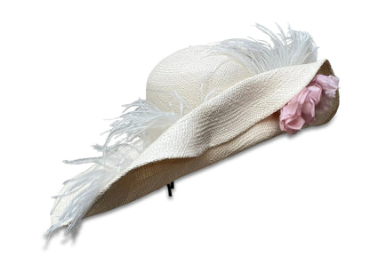 Carrie - Extra Wide Panama Swinger Hat