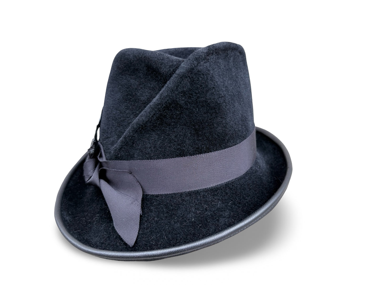 Stormborn - Signature Pleated Fedora with Dragon Wing Detail