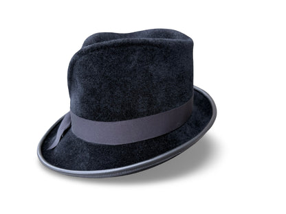 Stormborn - Signature Pleated Fedora with Dragon Wing Detail