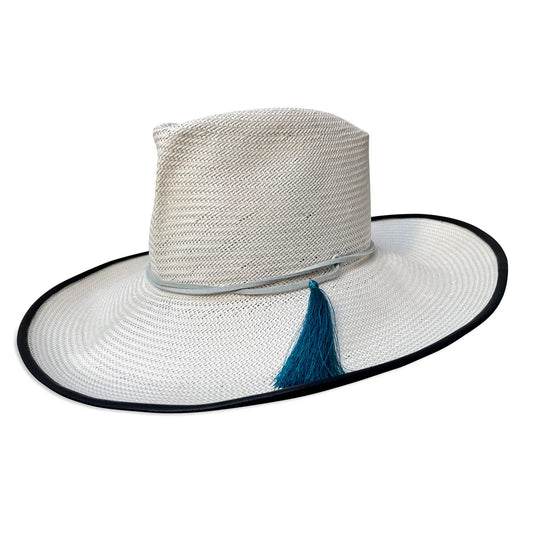 Jill - Wide Brim Travel Fedora with Stampede Cord