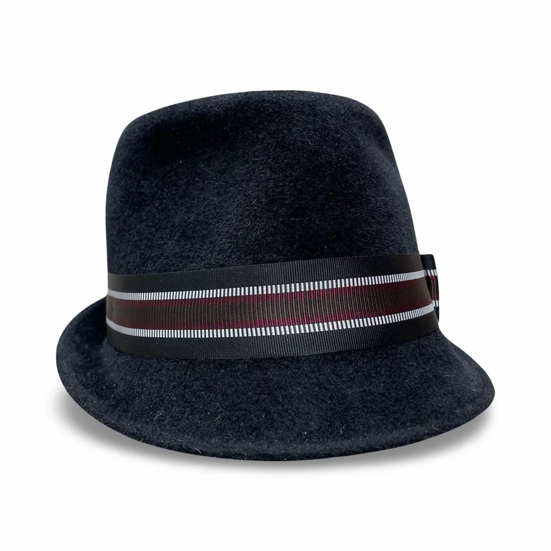 Justin - Fur Felt Porkpie Hat with Stingy Brim