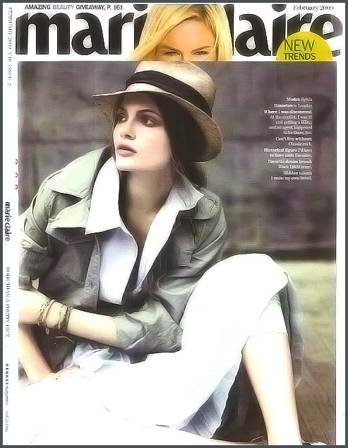 Cha Cha's House of Ill Repute hat featured in Marie Claire Magazine