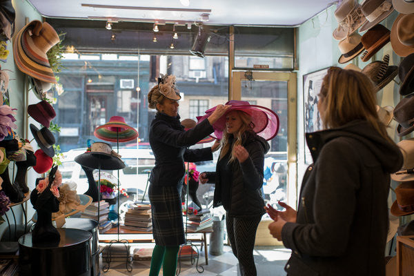 Cha Cha's House of Ill Repute, NYC hat shop, featured in New York Times