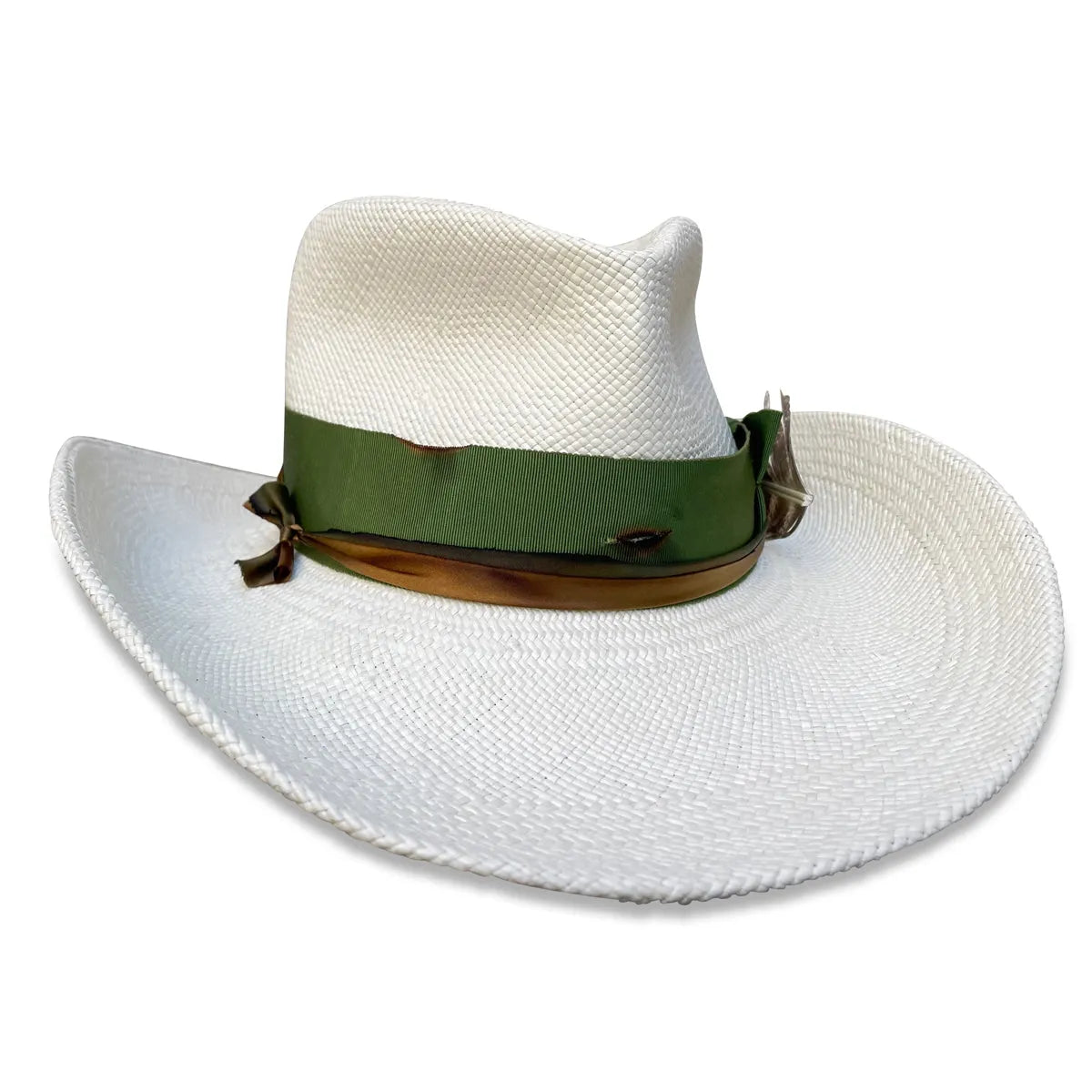 Superpinch Cowboy Hat - Panama Straw Western Fedora