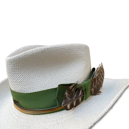 Superpinch Cowboy Hat - Panama Straw Western Fedora