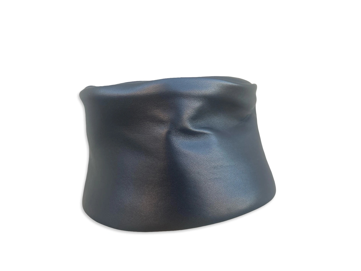 Elektra - Luxurious Distressed Leather Pillbox