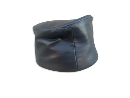 Elektra - Luxurious Distressed Leather Pillbox