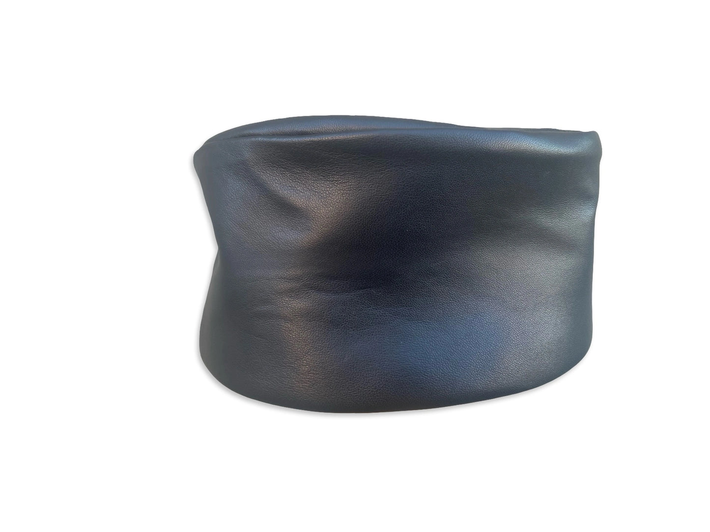 Elektra - Luxurious Distressed Leather Pillbox