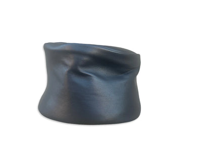 Elektra - Luxurious Distressed Leather Pillbox