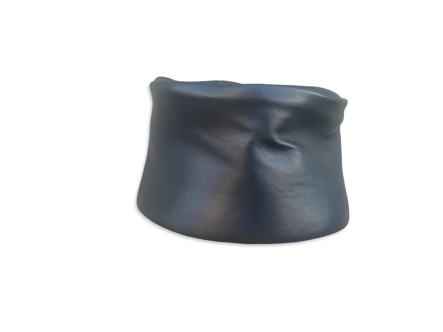 Elektra - Luxurious Distressed Leather Pillbox